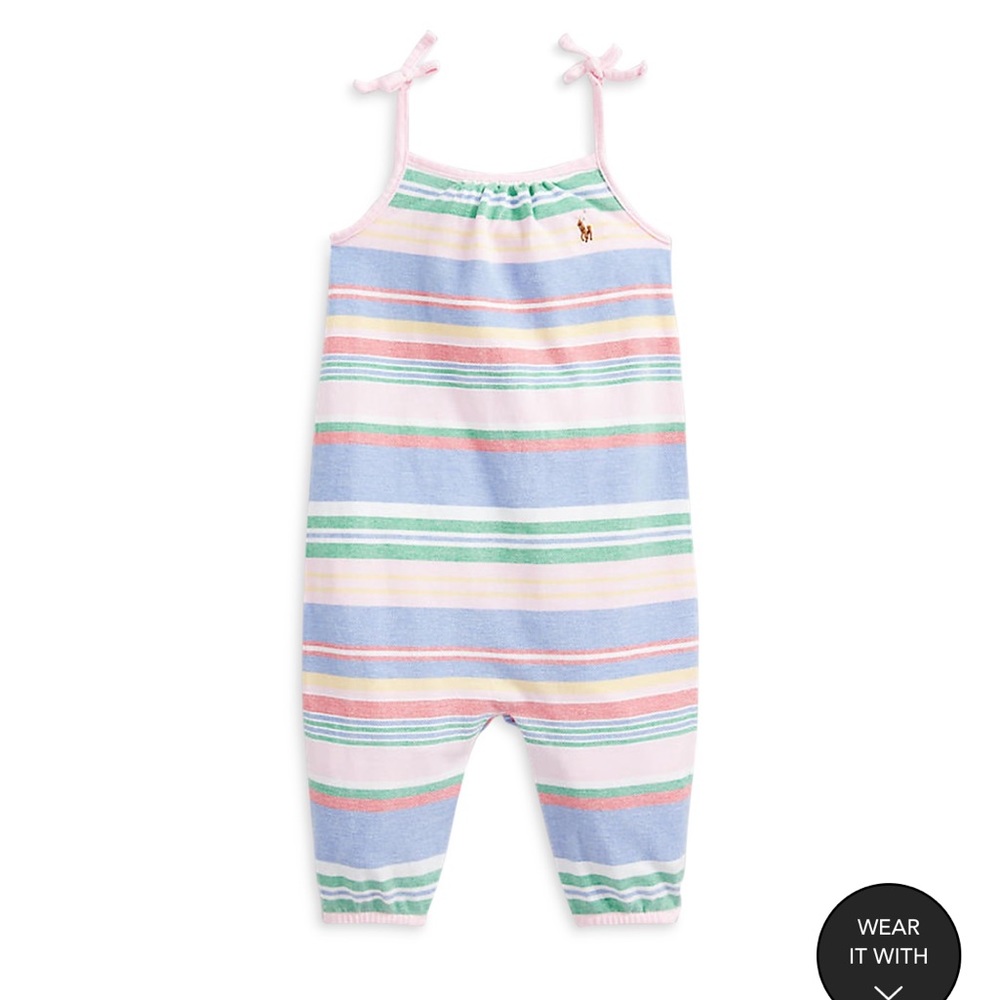 Ralph Lauren multicolor striped jumpsuit
